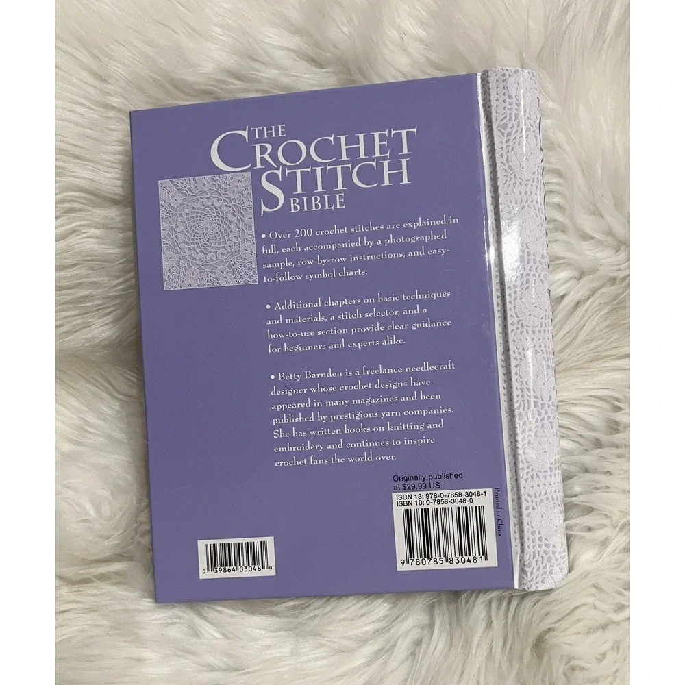 Crochet‎ Stitch Bible The Essential Illustrated Reference Stitches Betty Barnden
